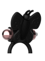 ANILLO VIBRADOR MARIPOSA NEGRO/GOLD COQUETTE CHIC DE LA MARCA COQUETTE TOYS