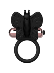 ANILLO VIBRADOR MARIPOSA NEGRO/GOLD COQUETTE CHIC DE LA MARCA COQUETTE TOYS