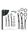 KIT 7 ANILLAS SILICONA PARA PENE Y TESTÍCULOS DE LA MARCA ADDICTED TOYS