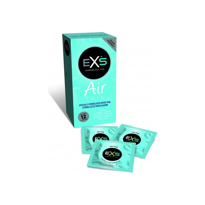 EXS - PRESERVATIVOS LATEX ALTA CALIDAD - 12 PACK de la marca EXS CONDOMS
