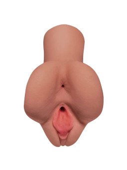 MASTURBADOR DOBLE ORIFICIO FANTA FLESH REALISTA DE LA MARCA PDX PLUS+