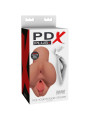 MASTURBADOR DOBLE ORIFICIO FANTA FLESH REALISTA DE LA MARCA PDX PLUS+