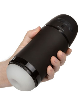 MASTURBADOR VIBRADOR CON SUCCIÓN RECARGABLE OPTIMUM POWER DE LA MARCA CALEXOTICS