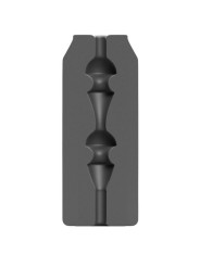 MASTURBADOR PREMIUM ALLBLACK - TEXTURA INTERIOR REALISTA DE LA MARCA ALL BLACK