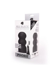 MASTURBADOR PREMIUM ALLBLACK POOKIE 17CM DE LA MARCA ALL BLACK