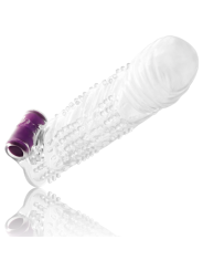 FUNDA PENE TEXTURADA CON BOLA VIBRADORA CLITORIS DE LA MARCA OHMAMA