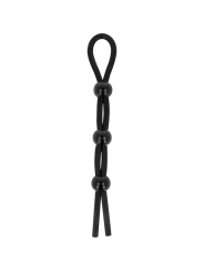 ANILLO DE CUERDA PARA PENE Y TESTÍCULOS EN SILICONA DE LA MARCA OHMAMA FETISH