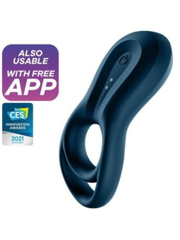 ANILLO VIBRADOR SATISFYER EPIC DUO APP AZUL DE LA MARCA SATISFYER CONNECT