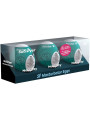 HUEVOS MASTURBADORES HYDRO-ACTIVE NAUGHTY X3 DE LA MARCA SATISFYER EGGS