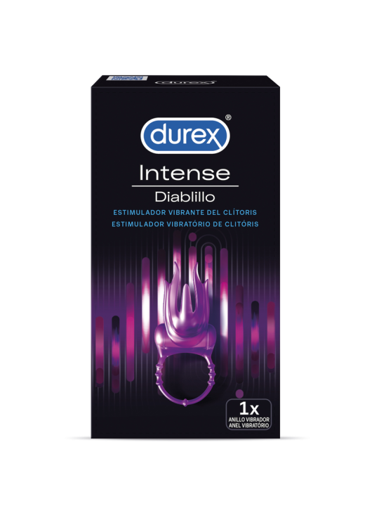 ANILLO VIBRADOR DIABLILLO CLITORIS ESTIMULACIÓN INTENSA DE LA MARCA DUREX TOYS