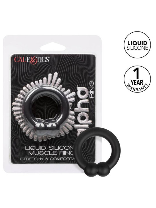 ANILLO DE SILICONA ALPHA MUSCLE PARA HOMBRE DE LA MARCA CALEXOTICS