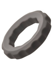 ANILLO ERÉCTIL ALPHA SILICONA LÍQUIDA GRIS DE LA MARCA CALEXOTICS