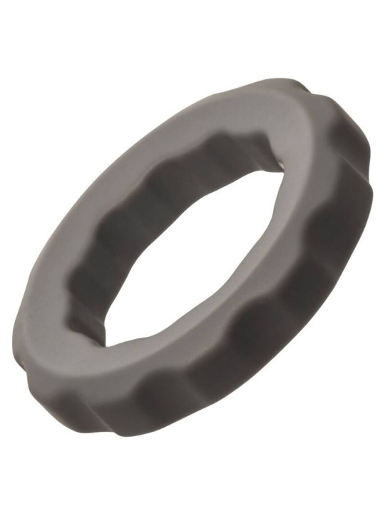 ANILLO ERÉCTIL ALPHA SILICONA LÍQUIDA GRIS DE LA MARCA CALEXOTICS