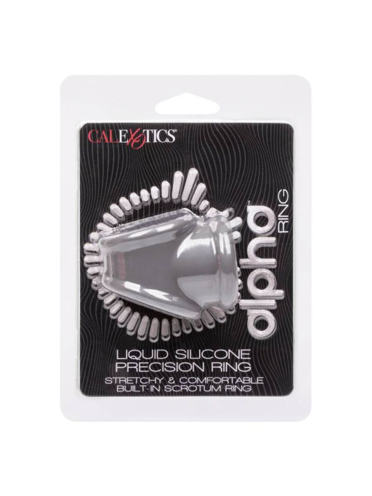 ANILLO DE PRECISIÓN ALPHA SILICONA LÍQUIDA GRIS DE LA MARCA CALEXOTICS