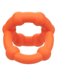 ANILLO DE SILICONA ALPHA STAR DOBLE ANILLO DE LA MARCA CALEXOTICS