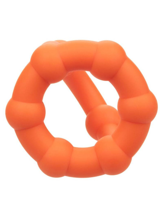 ANILLO DE SILICONA ALPHA STAR DOBLE ANILLO DE LA MARCA CALEXOTICS