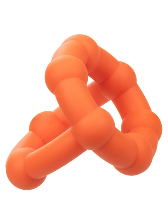 ANILLO DE SILICONA ALPHA STAR DOBLE ANILLO DE LA MARCA CALEXOTICS