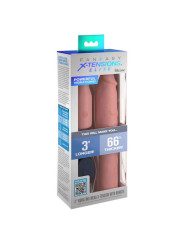 MANGUITO VIBRADOR EXTENSIBLE CON CONTROL REMOTO - SILICONA DE LA MARCA FANTASY X-TENSIONS