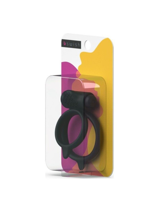 ANILLO VIBRADOR BCHARMED BASIC PLUS NEGRO DE LA MARCA B SWISH