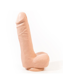 DILDO REALISTICO ANTON 21.5 CM CON VENTOSA FUERTE DE LA MARCA PINK ROOM