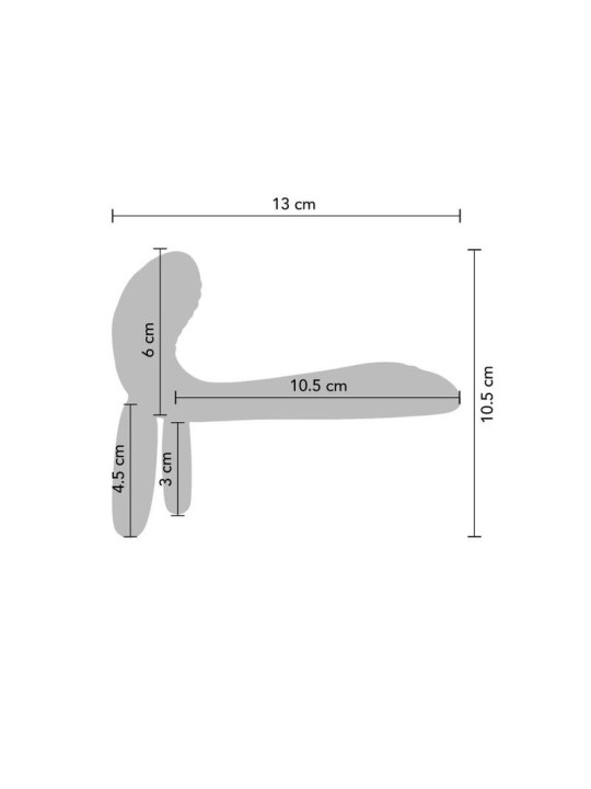ANILLO VIBRADOR ESTIMULADOR CLITORIS Y PENE XOCOON DE LA MARCA XOCOON