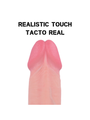 DUAL DENSITY TIGER DILDO REALISTA 14 CM -O- 4.46 CM DE LA MARCA ROCK ARMY