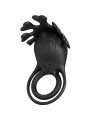 ANILLO VIBRADOR RECARGABLE 7 MODOS SILICONA NEGRO DE LA MARCA PRETTY LOVE MALE
