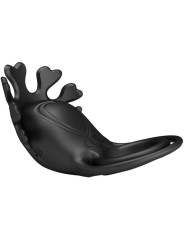 ANILLO VIBRADOR RECARGABLE 7 MODOS SILICONA NEGRO DE LA MARCA PRETTY LOVE MALE