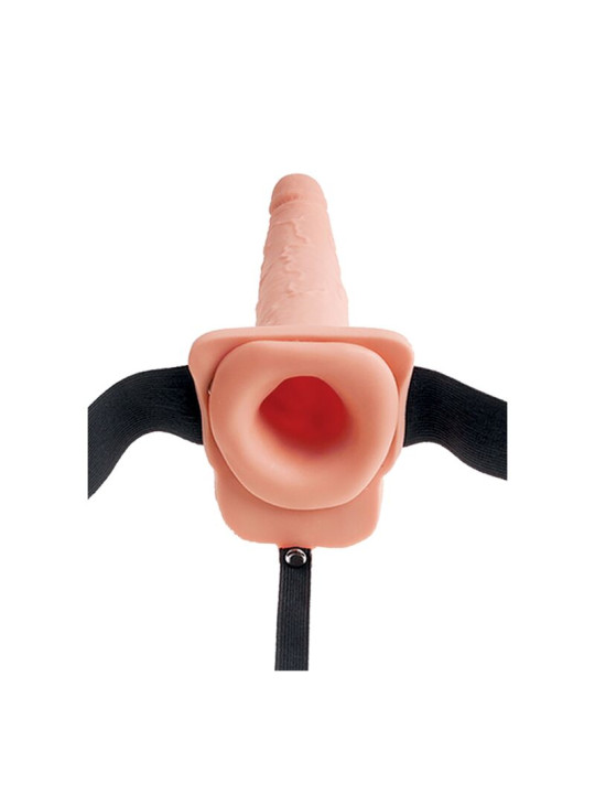 ARNES SQUIRTING PENE REALISTO 19 CM CON TESTICULOS DE LA MARCA FETISH FANTASY SERIES