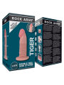 DUAL DENSITY TIGER DILDO REALISTA 14 CM -O- 4.46 CM DE LA MARCA ROCK ARMY
