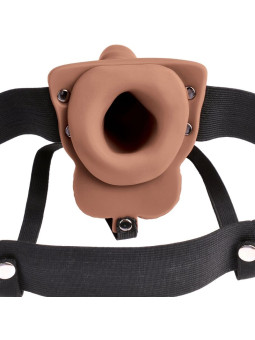 ARNES VIBRADOR REALISTA RECARGABLE CON TESTICULOS 15 CM DE LA MARCA FETISH FANTASY SERIES