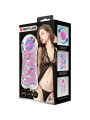 MASTURBADOR MASCULINO TRANSPARENTE CON ESPIRAL Y BOLAS ESTIMULANTES DE LA MARCA PRETTY LOVE MALE