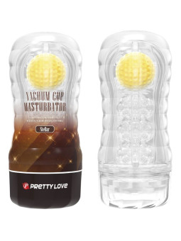 FUNDA MASTURBADORA STELLAR CON BOLA RODANTE DE LA MARCA PRETTY LOVE MALE