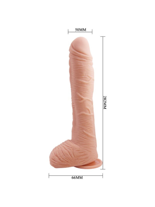 DILDO REALISTA 27 CM CON VENTOSA Y TEXTURA PIEL DE LA MARCA BAILE DILDOS