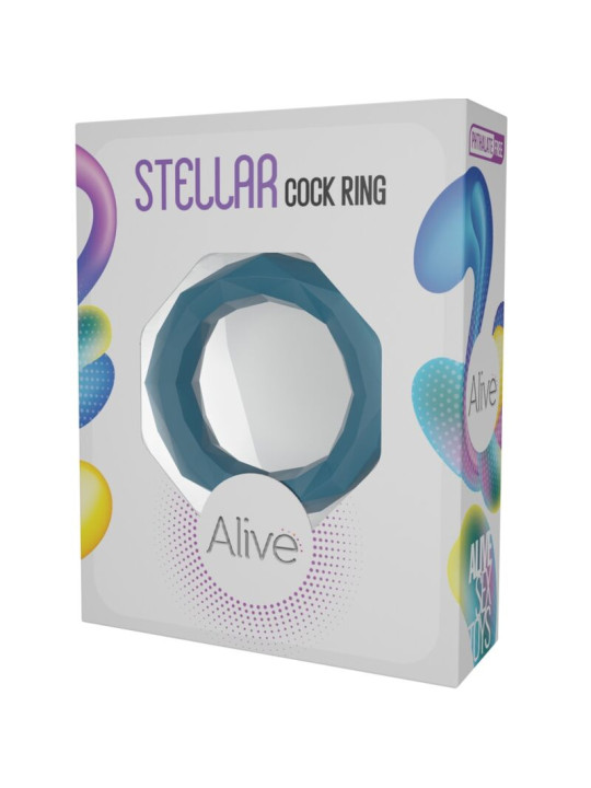 ANILLO PENE STELLAR VERDE - INTENSIFICA ERECCIÓN DE LA MARCA ALIVE