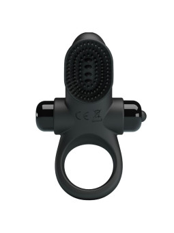 ANILLO VIBRADOR NEGRO 10 MODOS PARA PAREJAS DE LA MARCA PRETTY LOVE MALE