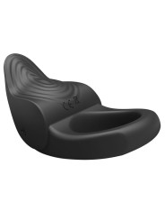 ANILLO VIBRADOR NEGRO PARA PENE CON 10 FUNCIONES DE LA MARCA PRETTY LOVE MALE