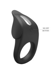 ANILLO VIBRADOR NEGRO PARA PENE CON 10 FUNCIONES DE LA MARCA PRETTY LOVE MALE