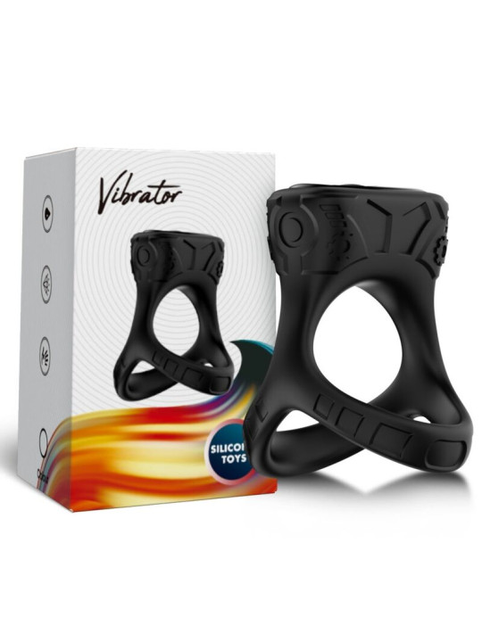 ANILLO VIBRADOR RECARGABLE 9 MODOS SILICONA ARMONY DE LA MARCA ARMONY FOR HIM