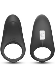 ANILLO VIBRADOR SHARK CONTROL REMOTO 9 MODOS NEGRO DE LA MARCA ARMONY FOR HIM