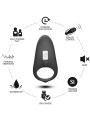 ANILLO VIBRADOR SHARK CONTROL REMOTO 9 MODOS NEGRO DE LA MARCA ARMONY FOR HIM