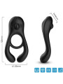 ANILLO VIBRADOR DOBLE PINZA NEGRO ARMONY 9 MODOS DE LA MARCA ARMONY FOR HIM