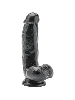 DILDO REALÍSTICO 12 CM CON TESTÍCULOS PVC SEGURO DE LA MARCA GET REAL