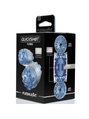 MASTURBADOR TURBO QUICKSHOT BLUE ICE FLESHLIGHT DE LA MARCA FLESHLIGHT