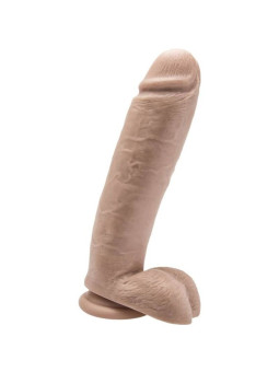 DILDO REALISTA 25,5 CM CON VENAS Y TESTÍCULOS DETALLADOS DE LA MARCA GET REAL