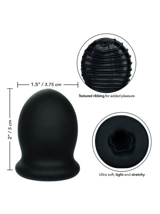 MASTURBADOR FTM REVERSIBLE SILICONA SUAVE 5CM DE LA MARCA CALEXOTICS