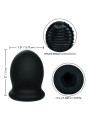 MASTURBADOR FTM REVERSIBLE SILICONA SUAVE 5CM DE LA MARCA CALEXOTICS