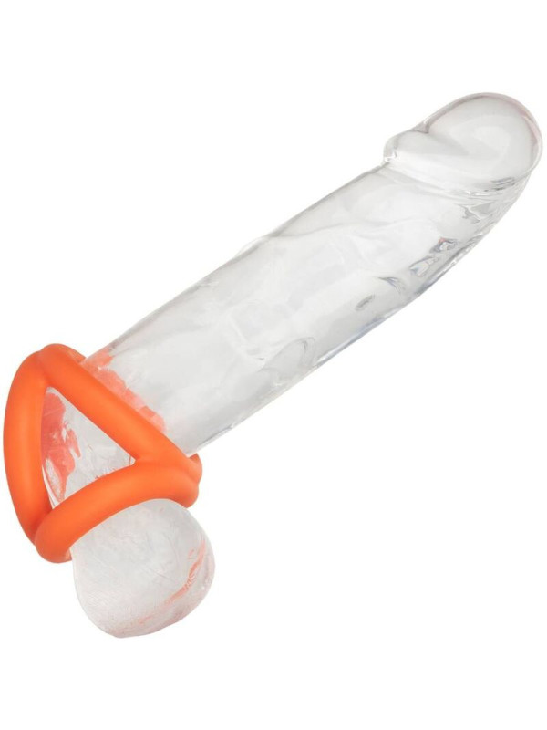 ANILLO TRIPLE DE SILICONA LÍQUIDA ALPHA DE LA MARCA CALEXOTICS