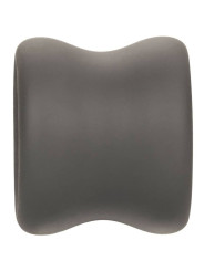 ANILLO ESCROTO DOBLE SILICONA LÍQUIDA ALPHA NEGRO DE LA MARCA CALEXOTICS