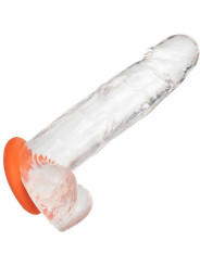 ANILLO PROLONGADOR DE SILICONA LÍQUIDA ALPHA GRANDE DE LA MARCA CALEXOTICS